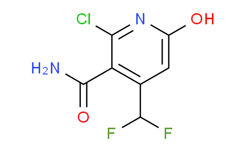 2-Chloro-4-(difluoromethyl)-6-hydroxypyridine-3-carboxamide
