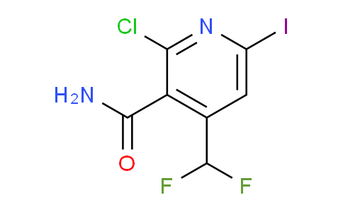 AM90377 | 1807064-85-2 | 2-Chloro-4-(difluoromethyl)-6-iodopyridine-3-carboxamide