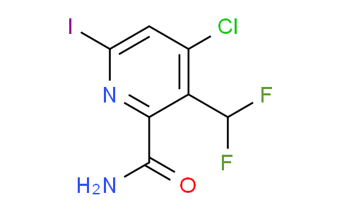 AM90396 | 1805268-18-1 | 4-Chloro-3-(difluoromethyl)-6-iodopyridine-2-carboxamide