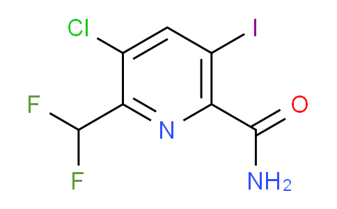 AM90403 | 1806018-65-4 | 3-Chloro-2-(difluoromethyl)-5-iodopyridine-6-carboxamide