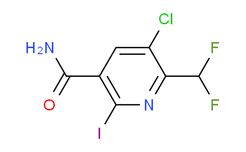 AM90404 | 1805267-96-2 | 3-Chloro-2-(difluoromethyl)-6-iodopyridine-5-carboxamide