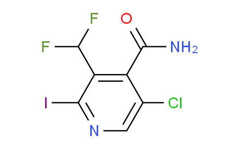 AM90413 | 1806018-70-1 | 5-Chloro-3-(difluoromethyl)-2-iodopyridine-4-carboxamide