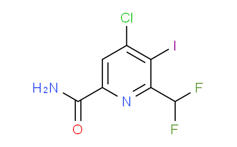 AM90415 | 1806897-69-7 | 4-Chloro-2-(difluoromethyl)-3-iodopyridine-6-carboxamide