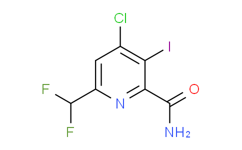 AM90416 | 1805268-11-4 | 4-Chloro-6-(difluoromethyl)-3-iodopyridine-2-carboxamide