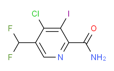 AM90419 | 1804494-93-6 | 4-Chloro-5-(difluoromethyl)-3-iodopyridine-2-carboxamide