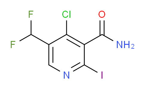 AM90421 | 1806018-86-9 | 4-Chloro-5-(difluoromethyl)-2-iodopyridine-3-carboxamide