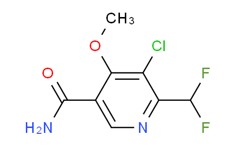 AM90429 | 1804489-37-9 | 3-Chloro-2-(difluoromethyl)-4-methoxypyridine-5-carboxamide