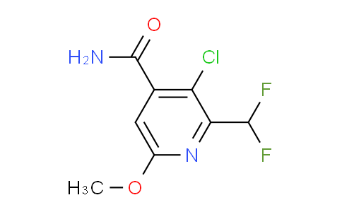 AM90431 | 1806870-00-7 | 3-Chloro-2-(difluoromethyl)-6-methoxypyridine-4-carboxamide