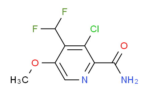 AM90434 | 1805077-39-7 | 3-Chloro-4-(difluoromethyl)-5-methoxypyridine-2-carboxamide