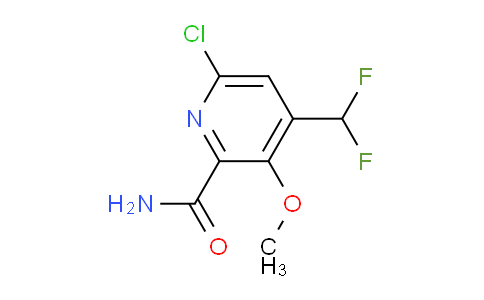 AM90435 | 1804375-63-0 | 6-Chloro-4-(difluoromethyl)-3-methoxypyridine-2-carboxamide