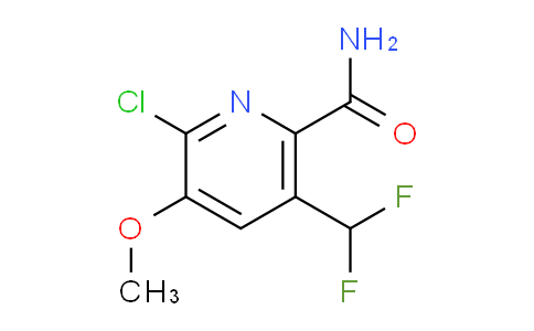AM90437 | 1806869-90-8 | 2-Chloro-5-(difluoromethyl)-3-methoxypyridine-6-carboxamide