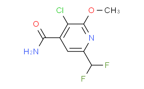AM90451 | 1804666-58-7 | 3-Chloro-6-(difluoromethyl)-2-methoxypyridine-4-carboxamide