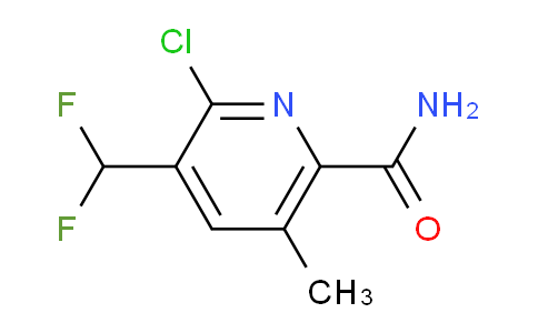 AM90453 | 1804677-56-2 | 2-Chloro-3-(difluoromethyl)-5-methylpyridine-6-carboxamide