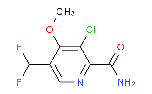 AM90458 | 1805385-72-1 | 3-Chloro-5-(difluoromethyl)-4-methoxypyridine-2-carboxamide