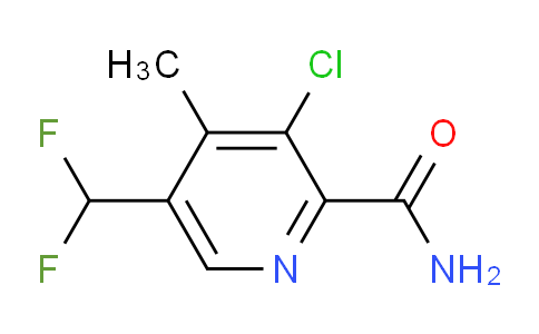 AM90470 | 1806040-14-1 | 3-Chloro-5-(difluoromethyl)-4-methylpyridine-2-carboxamide