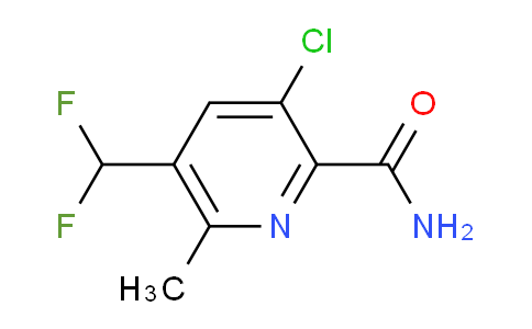 AM90473 | 1806040-20-9 | 3-Chloro-5-(difluoromethyl)-6-methylpyridine-2-carboxamide