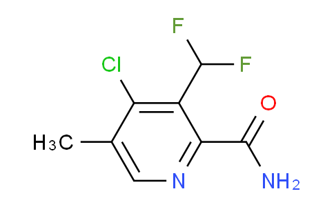 AM90480 | 1806040-35-6 | 4-Chloro-3-(difluoromethyl)-5-methylpyridine-2-carboxamide