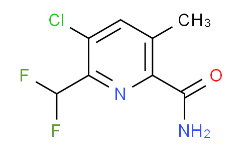 AM90490 | 1804494-77-6 | 3-Chloro-2-(difluoromethyl)-5-methylpyridine-6-carboxamide