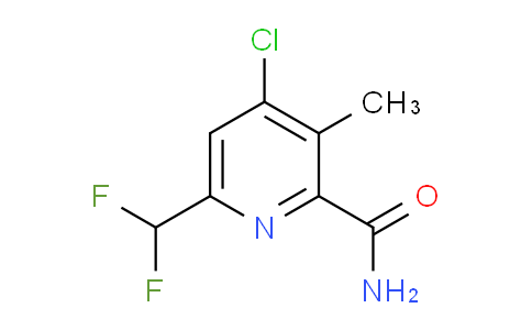 AM90501 | 1804494-86-7 | 4-Chloro-6-(difluoromethyl)-3-methylpyridine-2-carboxamide