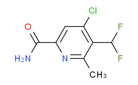 AM90504 | 1805275-12-0 | 4-Chloro-3-(difluoromethyl)-2-methylpyridine-6-carboxamide