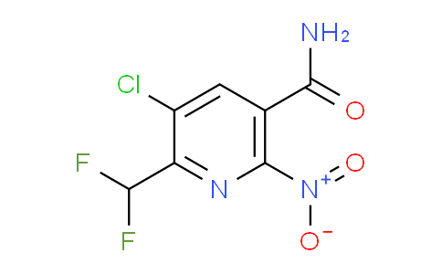 AM90506 | 1804864-77-4 | 3-Chloro-2-(difluoromethyl)-6-nitropyridine-5-carboxamide