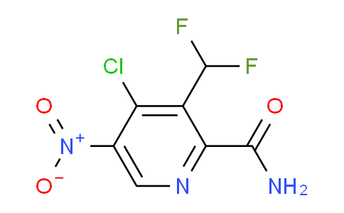 AM90538 | 1805273-69-1 | 4-Chloro-3-(difluoromethyl)-5-nitropyridine-2-carboxamide