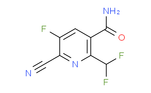 AM90540 | 1806846-20-7 | 2-Cyano-6-(difluoromethyl)-3-fluoropyridine-5-carboxamide