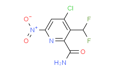 AM90542 | 1806941-19-4 | 4-Chloro-3-(difluoromethyl)-6-nitropyridine-2-carboxamide