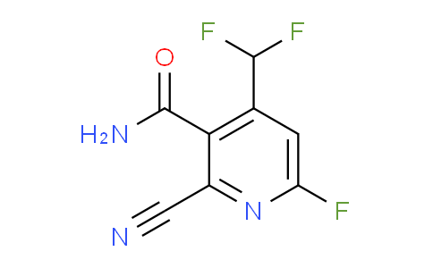 AM90551 | 1805281-49-5 | 2-Cyano-4-(difluoromethyl)-6-fluoropyridine-3-carboxamide