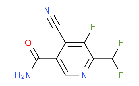 AM90555 | 1804375-36-7 | 4-Cyano-2-(difluoromethyl)-3-fluoropyridine-5-carboxamide