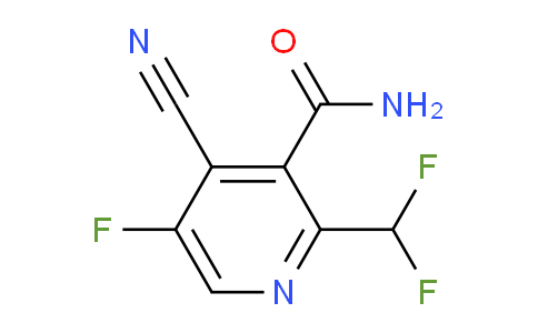AM90558 | 1805354-89-5 | 4-Cyano-2-(difluoromethyl)-5-fluoropyridine-3-carboxamide