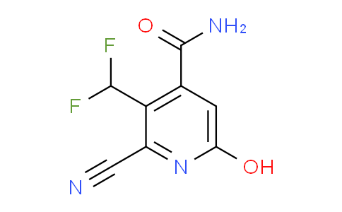 AM90569 | 1805284-81-4 | 2-Cyano-3-(difluoromethyl)-6-hydroxypyridine-4-carboxamide