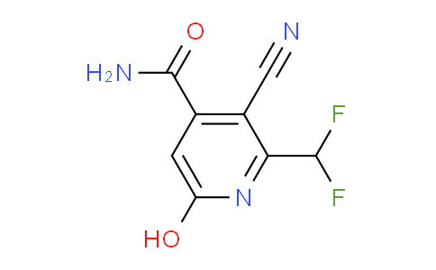 AM90591 | 1807095-41-5 | 3-Cyano-2-(difluoromethyl)-6-hydroxypyridine-4-carboxamide
