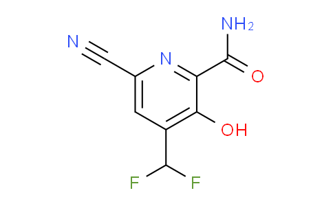AM90595 | 1807076-36-3 | 6-Cyano-4-(difluoromethyl)-3-hydroxypyridine-2-carboxamide