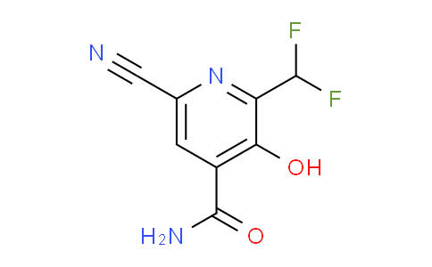 AM90602 | 1806986-72-0 | 6-Cyano-2-(difluoromethyl)-3-hydroxypyridine-4-carboxamide