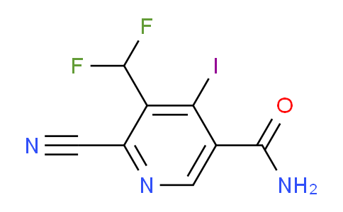 AM90608 | 1805285-50-0 | 2-Cyano-3-(difluoromethyl)-4-iodopyridine-5-carboxamide