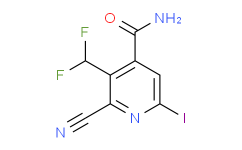 AM90613 | 1804380-72-0 | 2-Cyano-3-(difluoromethyl)-6-iodopyridine-4-carboxamide