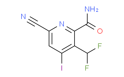 AM90622 | 1804380-75-3 | 6-Cyano-3-(difluoromethyl)-4-iodopyridine-2-carboxamide