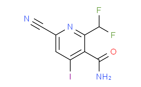 AM90626 | 1806953-34-3 | 6-Cyano-2-(difluoromethyl)-4-iodopyridine-3-carboxamide
