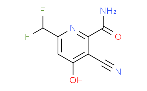 AM90628 | 1806950-40-2 | 3-Cyano-6-(difluoromethyl)-4-hydroxypyridine-2-carboxamide
