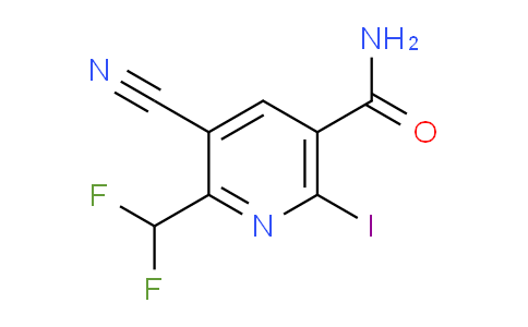 AM90630 | 1806953-58-1 | 3-Cyano-2-(difluoromethyl)-6-iodopyridine-5-carboxamide