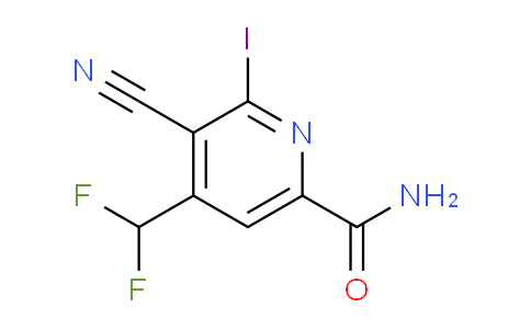AM90631 | 1805927-63-2 | 3-Cyano-4-(difluoromethyl)-2-iodopyridine-6-carboxamide