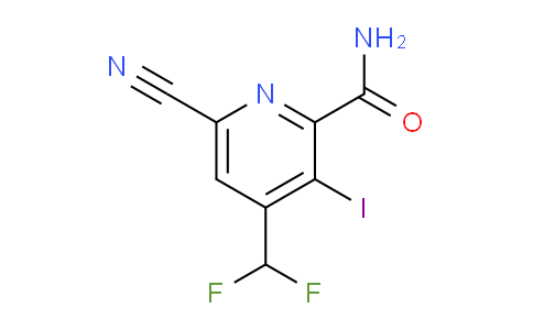AM90633 | 1805086-75-2 | 6-Cyano-4-(difluoromethyl)-3-iodopyridine-2-carboxamide
