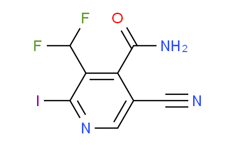 AM90638 | 1806910-23-5 | 5-Cyano-3-(difluoromethyl)-2-iodopyridine-4-carboxamide