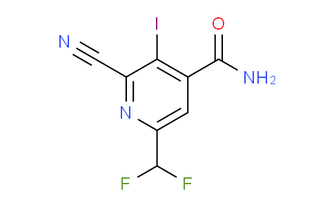 AM90639 | 1806983-01-6 | 2-Cyano-6-(difluoromethyl)-3-iodopyridine-4-carboxamide