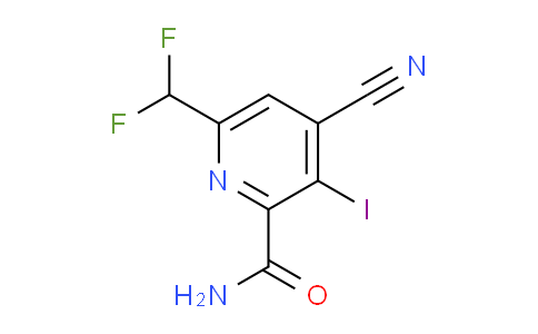 AM90640 | 1807100-45-3 | 4-Cyano-6-(difluoromethyl)-3-iodopyridine-2-carboxamide
