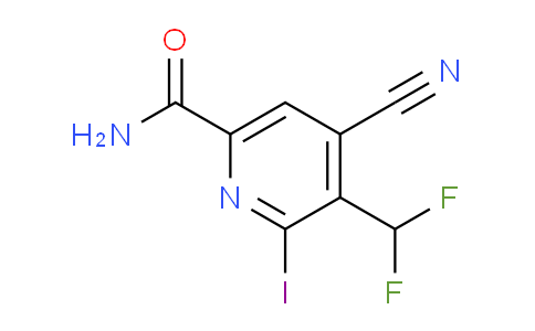 AM90642 | 1804371-01-4 | 4-Cyano-3-(difluoromethyl)-2-iodopyridine-6-carboxamide