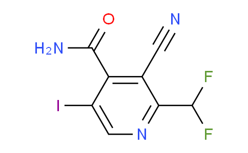 AM90644 | 1804370-93-1 | 3-Cyano-2-(difluoromethyl)-5-iodopyridine-4-carboxamide
