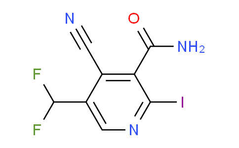 AM90646 | 1804371-11-6 | 4-Cyano-5-(difluoromethyl)-2-iodopyridine-3-carboxamide