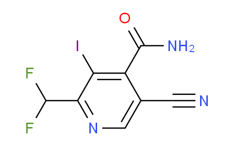 AM90647 | 1804371-20-7 | 5-Cyano-2-(difluoromethyl)-3-iodopyridine-4-carboxamide
